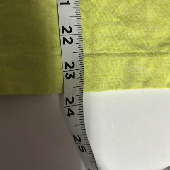 Athleta Lime Green Sleeveless Spaghetti Strap Athletic Top -Size Medium - Picture 6 of 6